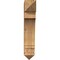 Ekena Millwork Imperial Arts & Crafts Smooth Bracket, Western Red Cedar, 5 1/2"W x 22"D x 30"H BKT06X22X30IMP03SWR - alternate 3